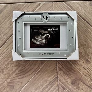 Hallmark Silver and White Baby Keepsake Frame